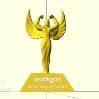 Customizable Beefy Trophy + Blender Bake Tutorial - Thumbnail 2