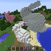 Low-Voxel Stanford Bunny + Voxelization/Minecraft Tutorial - Thumbnail 2