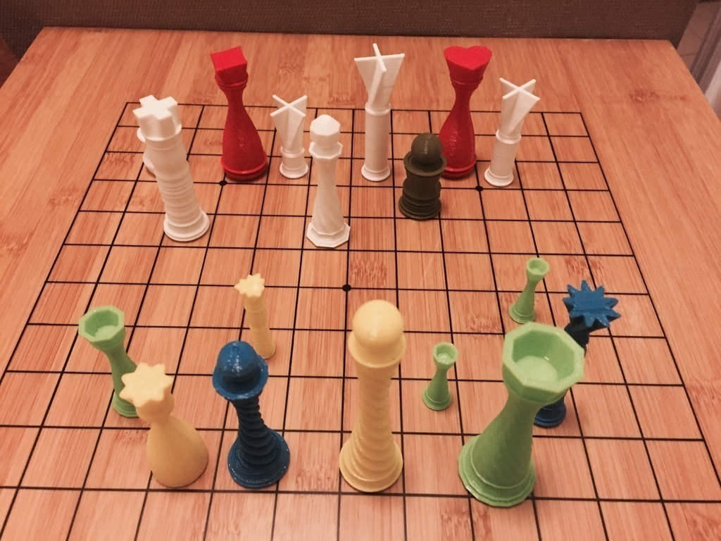 3D Printed PieceMaker - Build your own board game pieces by mathgrrl |  Pinshape