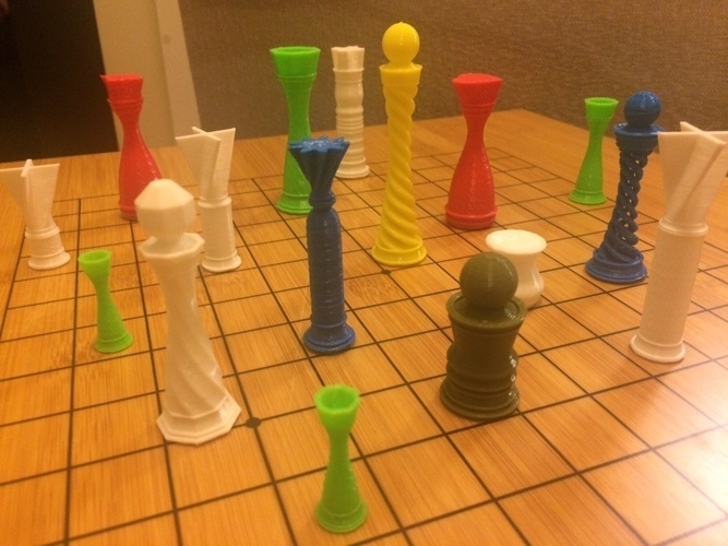 BuildBee  Custom 3D printed game pieces to complete your board