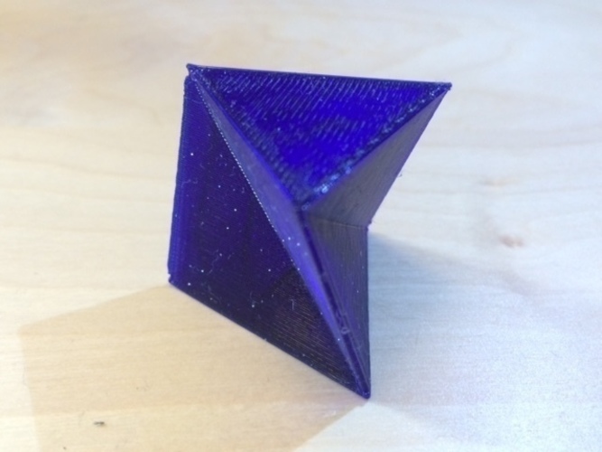 Schonhardt Polyhedron 3D Print 65829