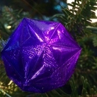 Polyhedral Light String Ornaments - Thumbnail 2