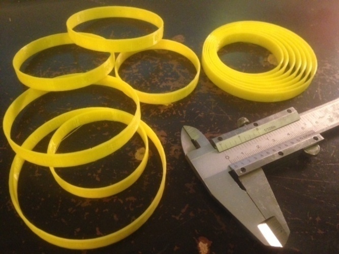 Quick-Printing Bracelet Sizers 3D Print 65840