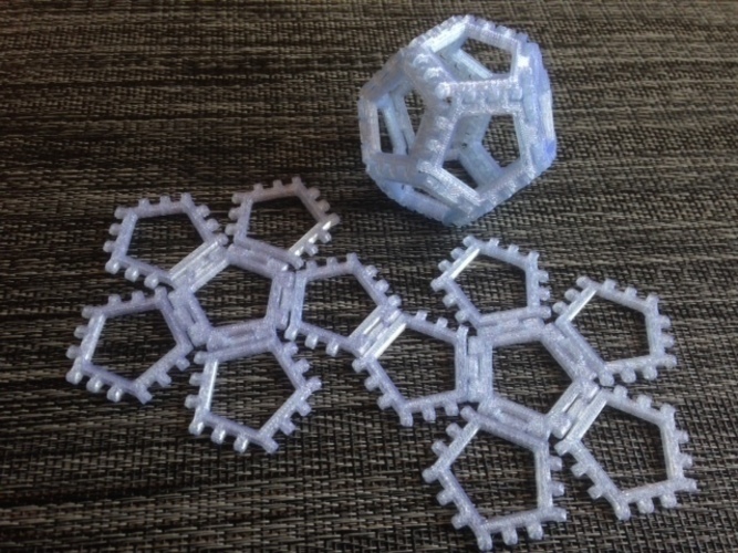 Customizable Hinged Polyhedra 3D Print 65850