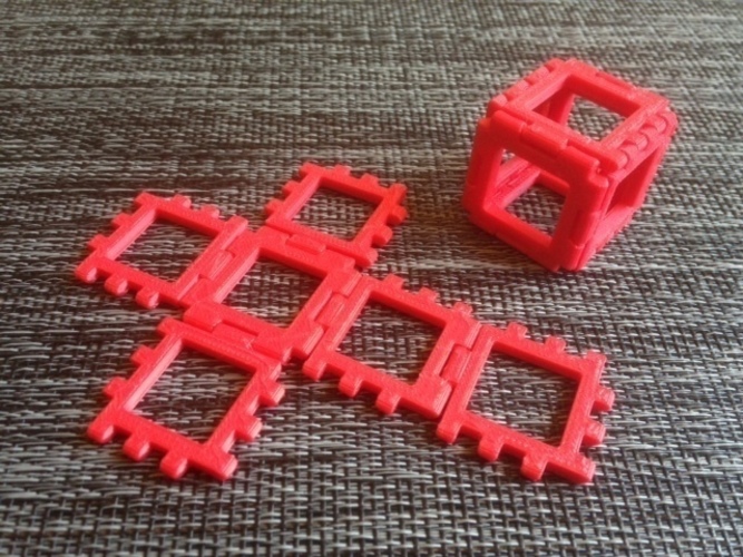 Customizable Hinged Polyhedra 3D Print 65852