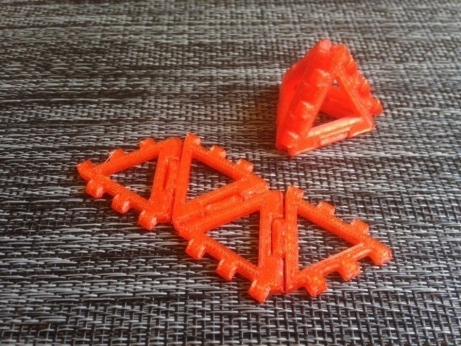 Customizable Hinged Polyhedra 3D Print 65853