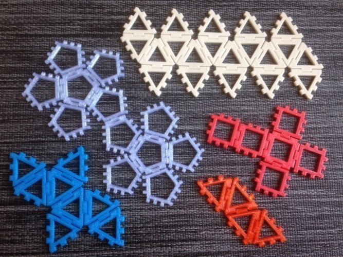 Customizable Hinged Polyhedra 3D Print 65854
