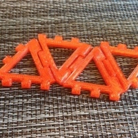 Customizable Hinge/Snap Tetrahedron Net - Thumbnail 2
