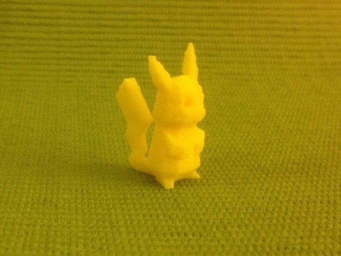 Tail-strengthened Pikachu 3D Print 65876