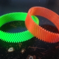 Small Customizable RIB Function Bracelet 3D Printing 65880