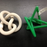 3D-printed Conformations of Knots through 7 Crossings  - Thumbnail 4