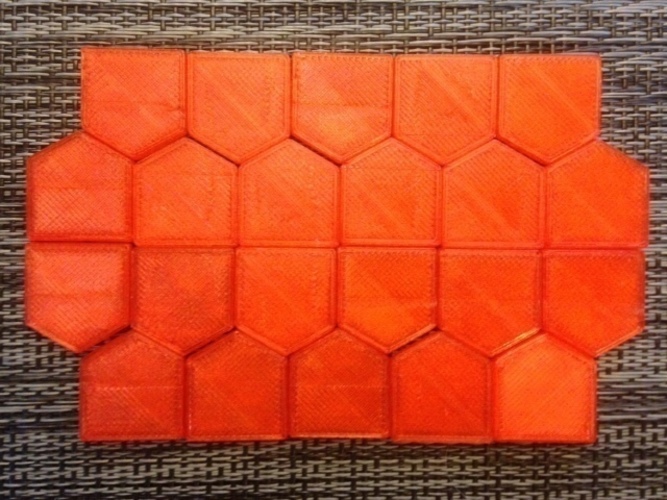 Cairo and prismatic pentagon tiles 3D Print 65908