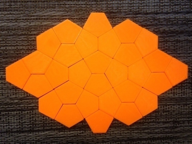 Cairo and prismatic pentagon tiles 3D Print 65909