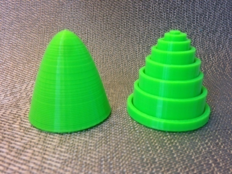 Shell approximation of solid of revolution I
