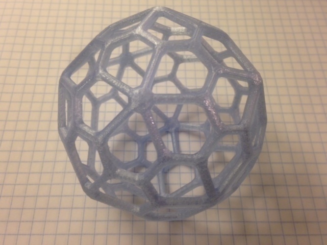 Catalan Wireframe Polyhedra 3D Print 65934