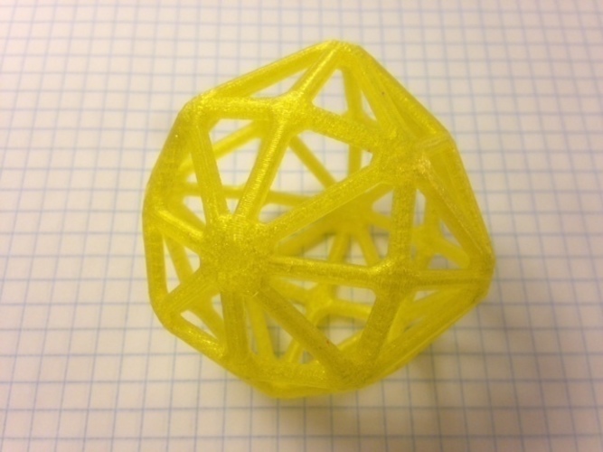 Catalan Wireframe Polyhedra 3D Print 65936