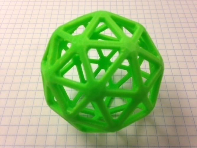 Catalan Wireframe Polyhedra 3D Print 65937