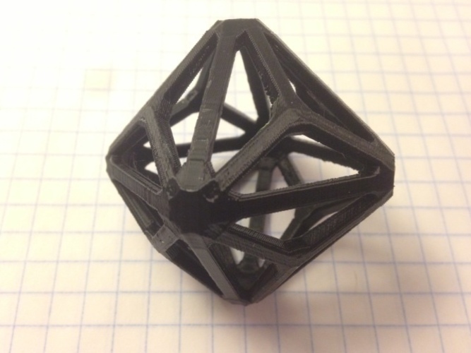 Catalan Wireframe Polyhedra 3D Print 65941
