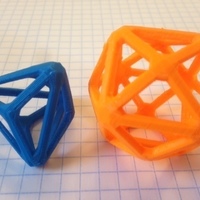 Small Triakis Tetrahedron and Tetrakis Hexahedron 3D Printing 65942