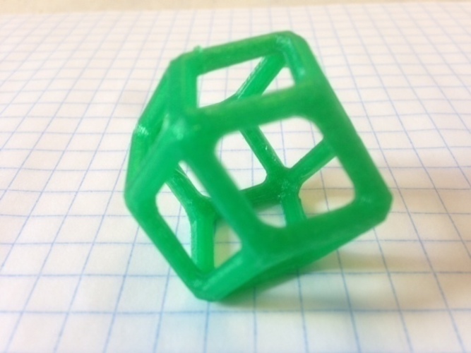 Rhombic Dodecahedron 3D Print 65943