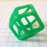 Small Rhombic Dodecahedron 3D Printing 65943