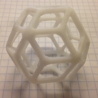 Small Rhombic Triacontahedron 3D Printing 65947