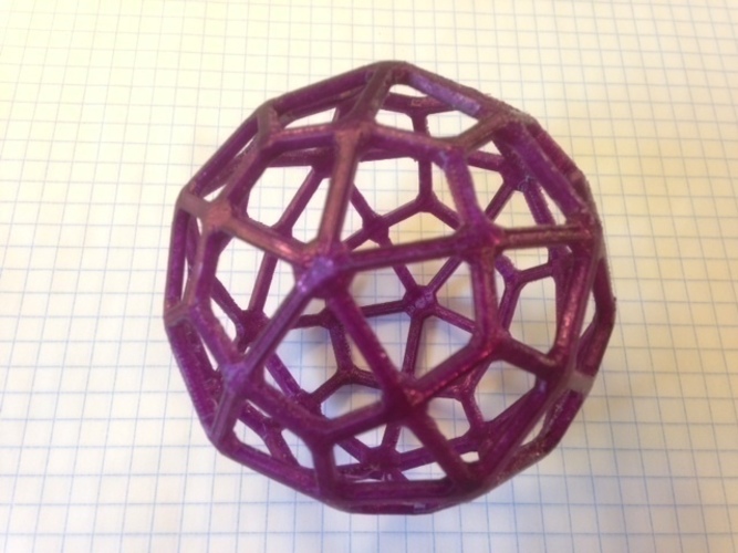 Deltoidal Hexecontahedron 3D Print 65952