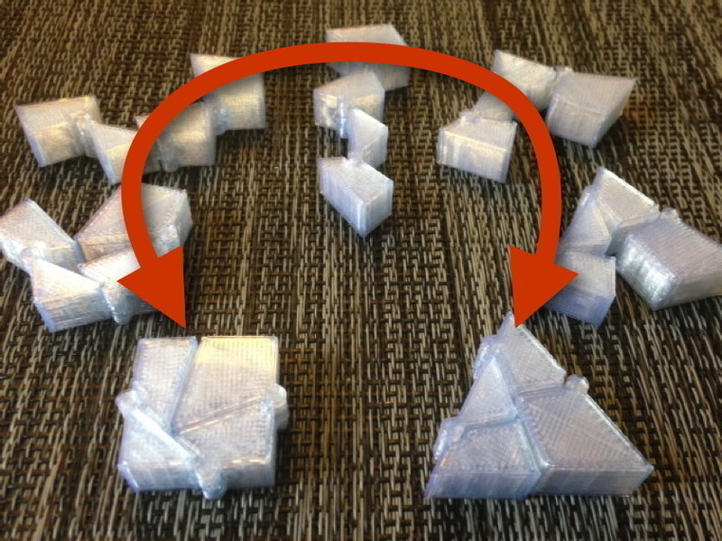 Hinged Triangle-Square
