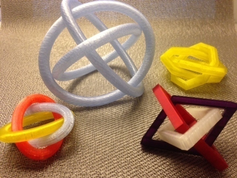 Borromean rings collection