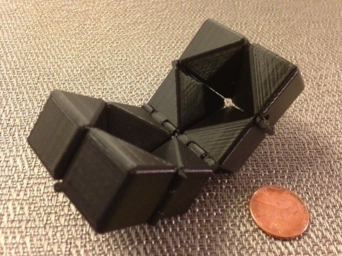 Print-In-Place Fidget Cube 3D Print 65980