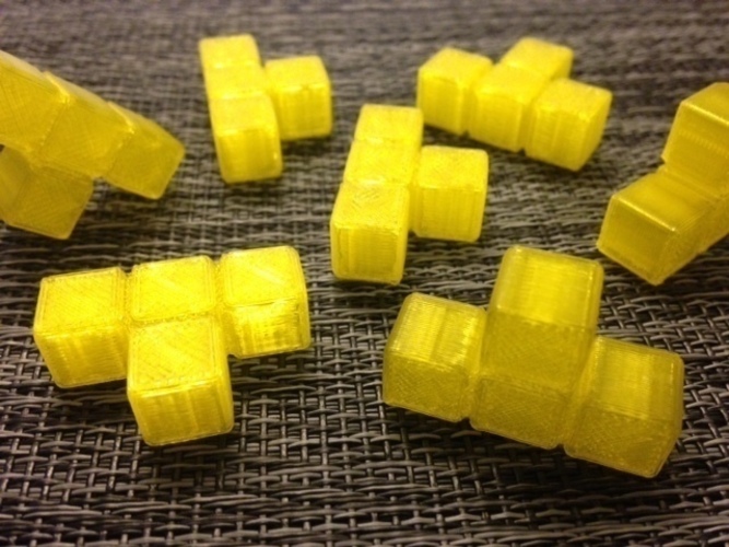 Tetris T's 3D Print 65994