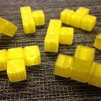 Small Tetris T's 3D Printing 65994