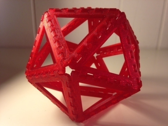 Poly-Snaps: Tiles for Building Polyhedra 3D Print 65998