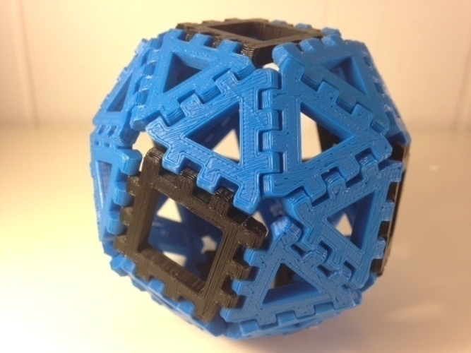 Poly-Snaps: Tiles for Building Polyhedra 3D Print 66002