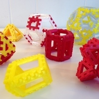 Polyhedra - Hinged Nets and Snap Tiles - Thumbnail 3