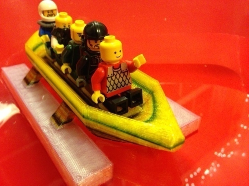 CGR Pontoon boat, full size