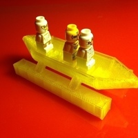 Small CGR Pontoon boat 3D Printing 66025