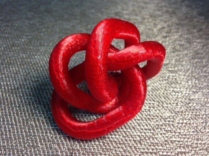 The knot 8_19 3D Print 66027