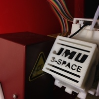 Small JMU 3-SPACE Afinia fan cover 3D Printing 66047