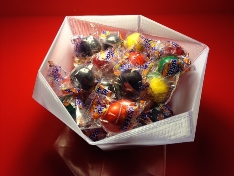 Icosahedron failure bowl