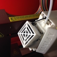 Small Afinia fan grate 3D Printing 66058