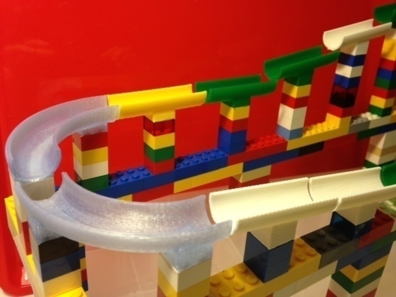 LEGO marble run