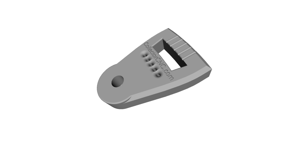 Banjo Tail Piece 3D Print 66089