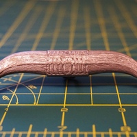 Small Bull Horn Hood Ornament 3D Printing 66097