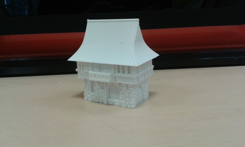 Tudor style house for wargaming 3D Print 66129