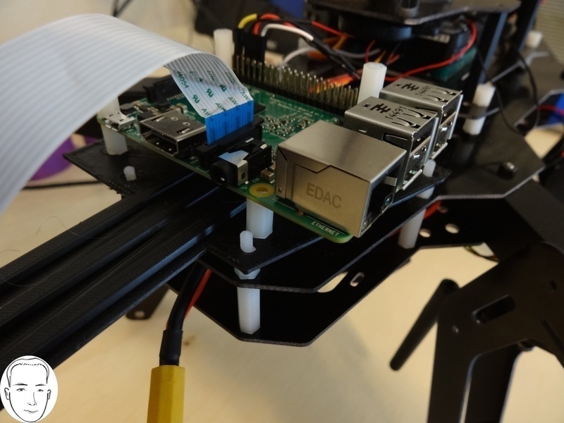 3DR Raspberry Pi Mount,  Enable vision!