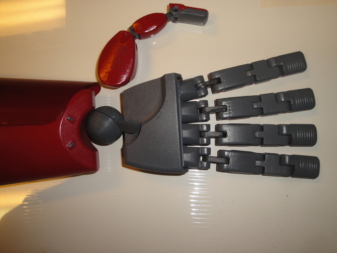 Snake's Prosthetic Arm from MGSV  3D Print 66171