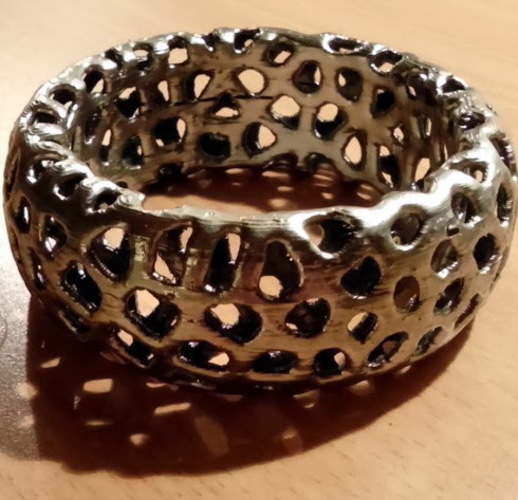 Voronoi bracelet 2 3D Print 66198