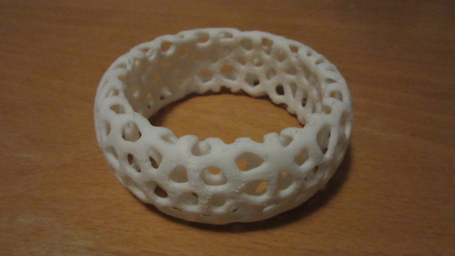 Voronoi bracelet 2 3D Print 66200