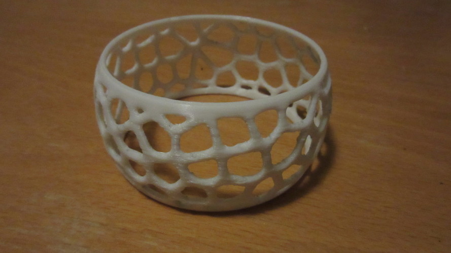 Voronoi bracelet 3D Print 66220